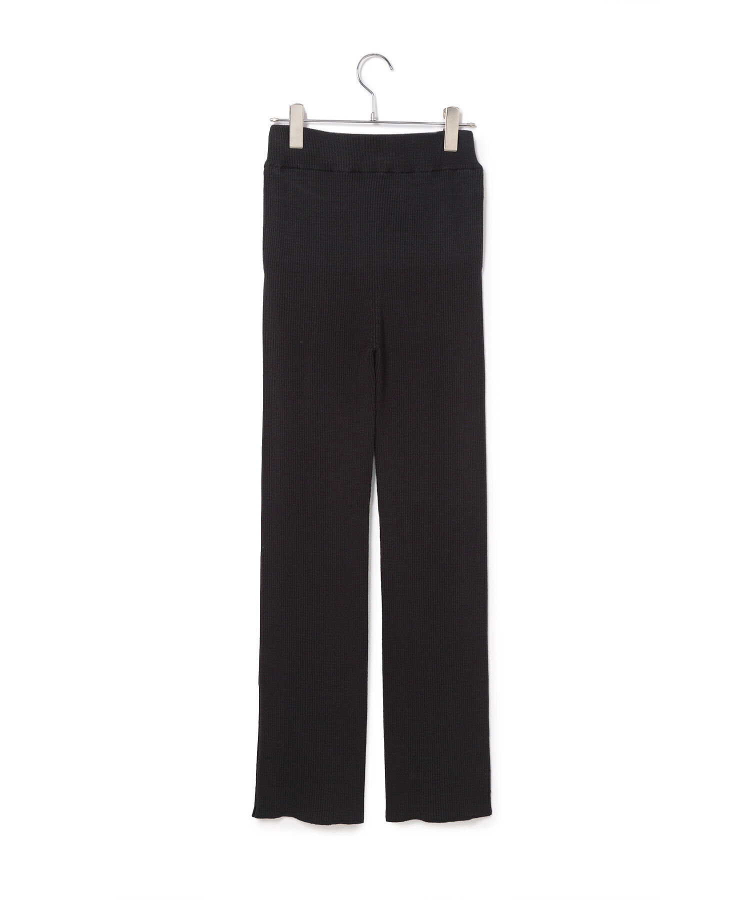 ADAM ET ROPE'「【サステナブル】3Dニットリブニットパンツ」|その他|