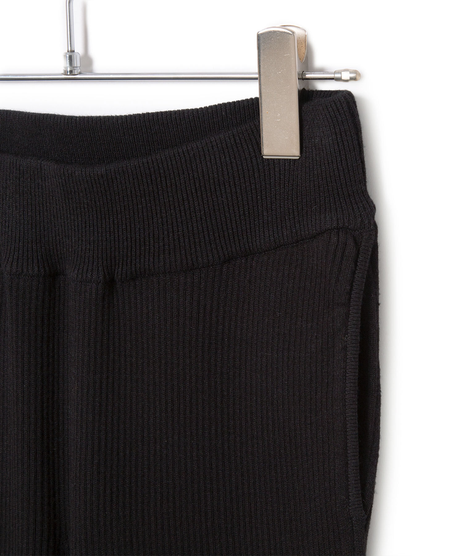 ADAM ET ROPE'「【サステナブル】3Dニットリブニットパンツ」|その他|