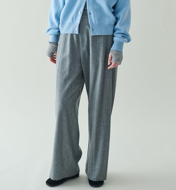 LE GLAZIK「LE GLAZIK | ウール ワイドイージーパンツ WOMEN」|その他|