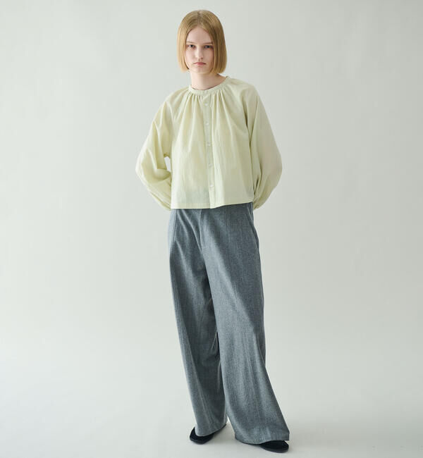 LE GLAZIK「LE GLAZIK | ウール ワイドイージーパンツ WOMEN」|その他|