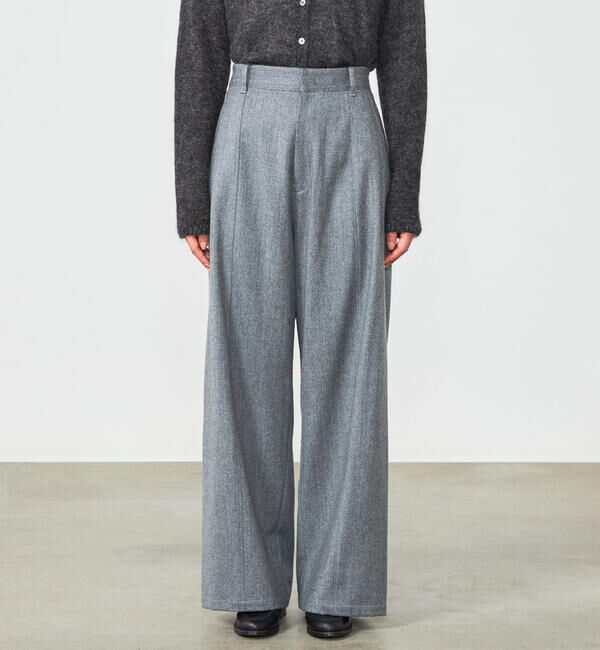 LE GLAZIK「LE GLAZIK | ウール ワイドイージーパンツ WOMEN」|その他|