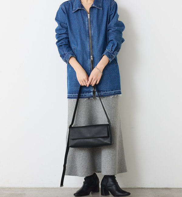  「【牛革/２WAY/500mlペットボトル収納可】シュリンクリンショルダーバッグ」|ショルダー・メッセンジャー|