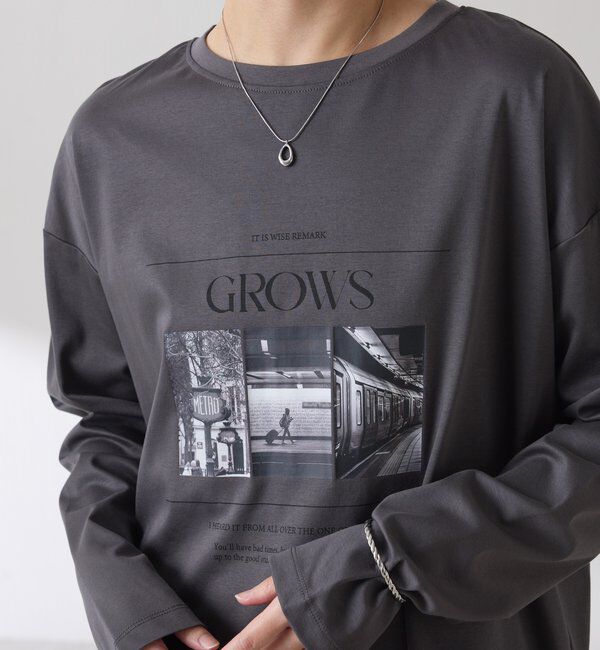  「モノクロフォトロゴロンT」|Tシャツ・カットソー|