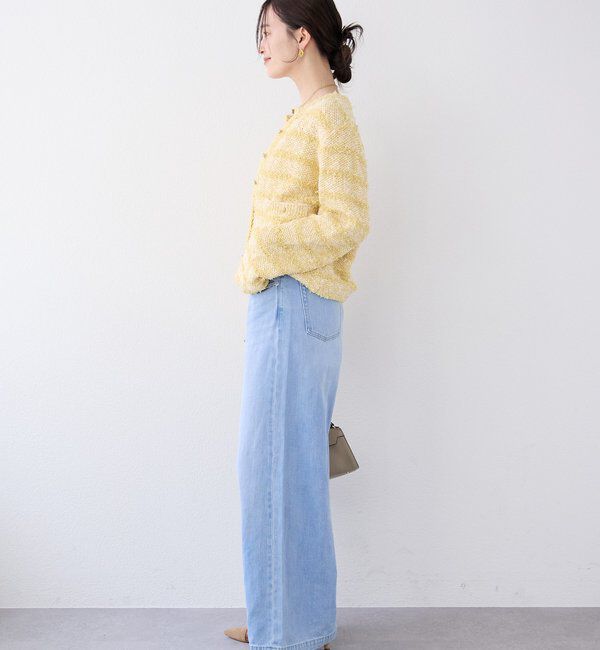  「予約【上品見え】ツイードショートカーディガン」|カーディガン|