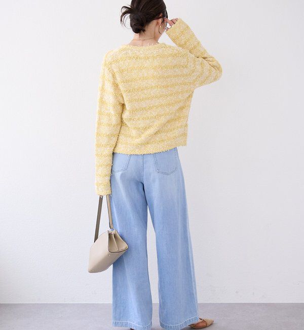  「予約【上品見え】ツイードショートカーディガン」|カーディガン|