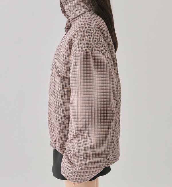  「中綿チェックダウン」|ダウン|