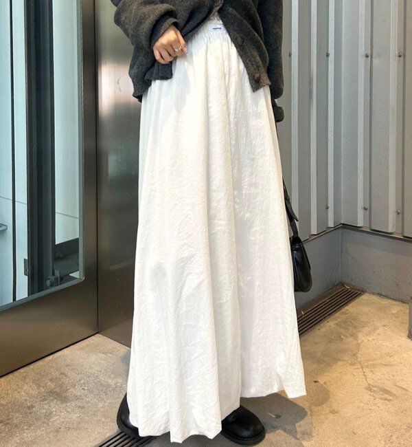  「26SSバルーンロングスカート」|スカート|オフホワイト