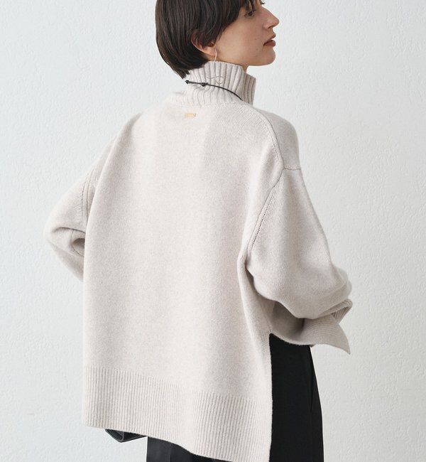  「ウール100タートルニット」|ニット・セーター|