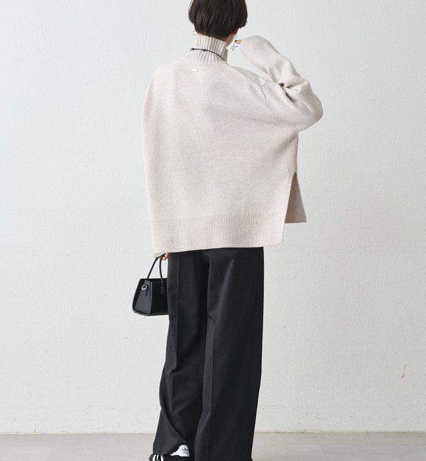  「ウール100タートルニット」|ニット・セーター|