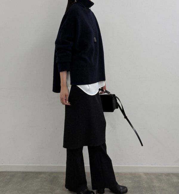  「ウール100タートルニット」|ニット・セーター|