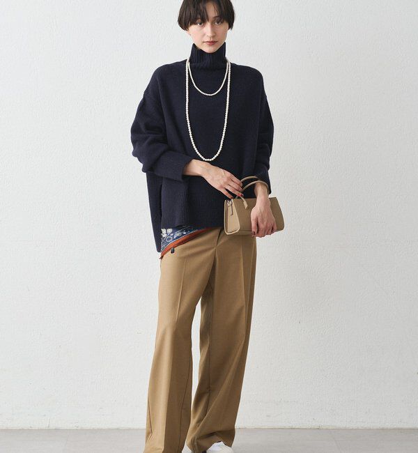  「ウール100タートルニット」|ニット・セーター|