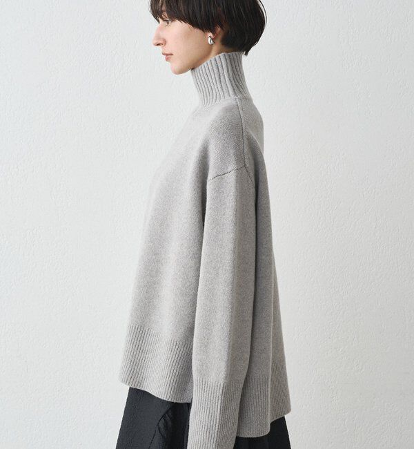  「ウール100タートルニット」|ニット・セーター|