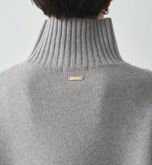  「ウール100タートルニット」|ニット・セーター|
