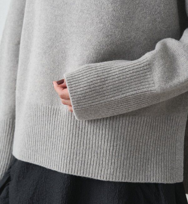  「ウール100タートルニット」|ニット・セーター|
