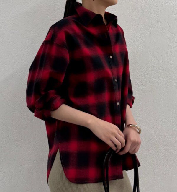  「ベーシックオンブレチェックシャツ」|シャツ・ブラウス|