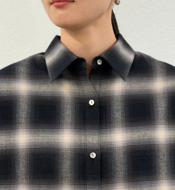  「ベーシックオンブレチェックシャツ」|シャツ・ブラウス|