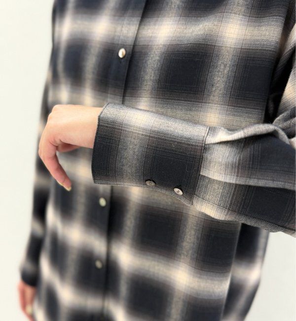  「ベーシックオンブレチェックシャツ」|シャツ・ブラウス|