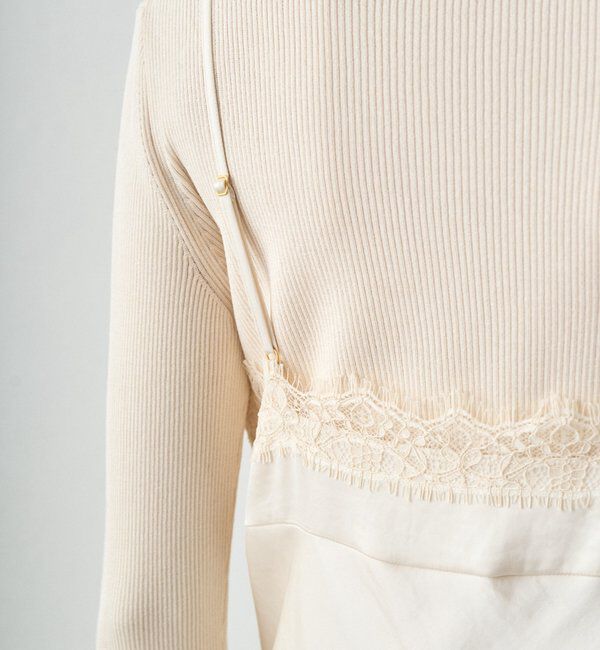  「レースキャミワンピース」|ワンピース|