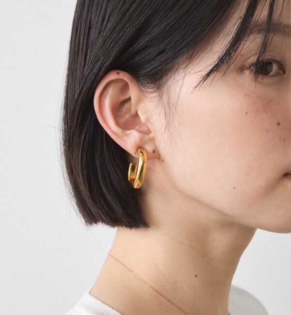  「【GALENA/ガレナ】オーバルピアス」|リング|