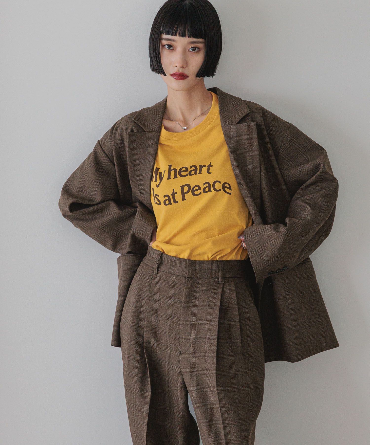 LOWRYS FARM「カラーロゴTEE」|Tシャツ・カットソー|