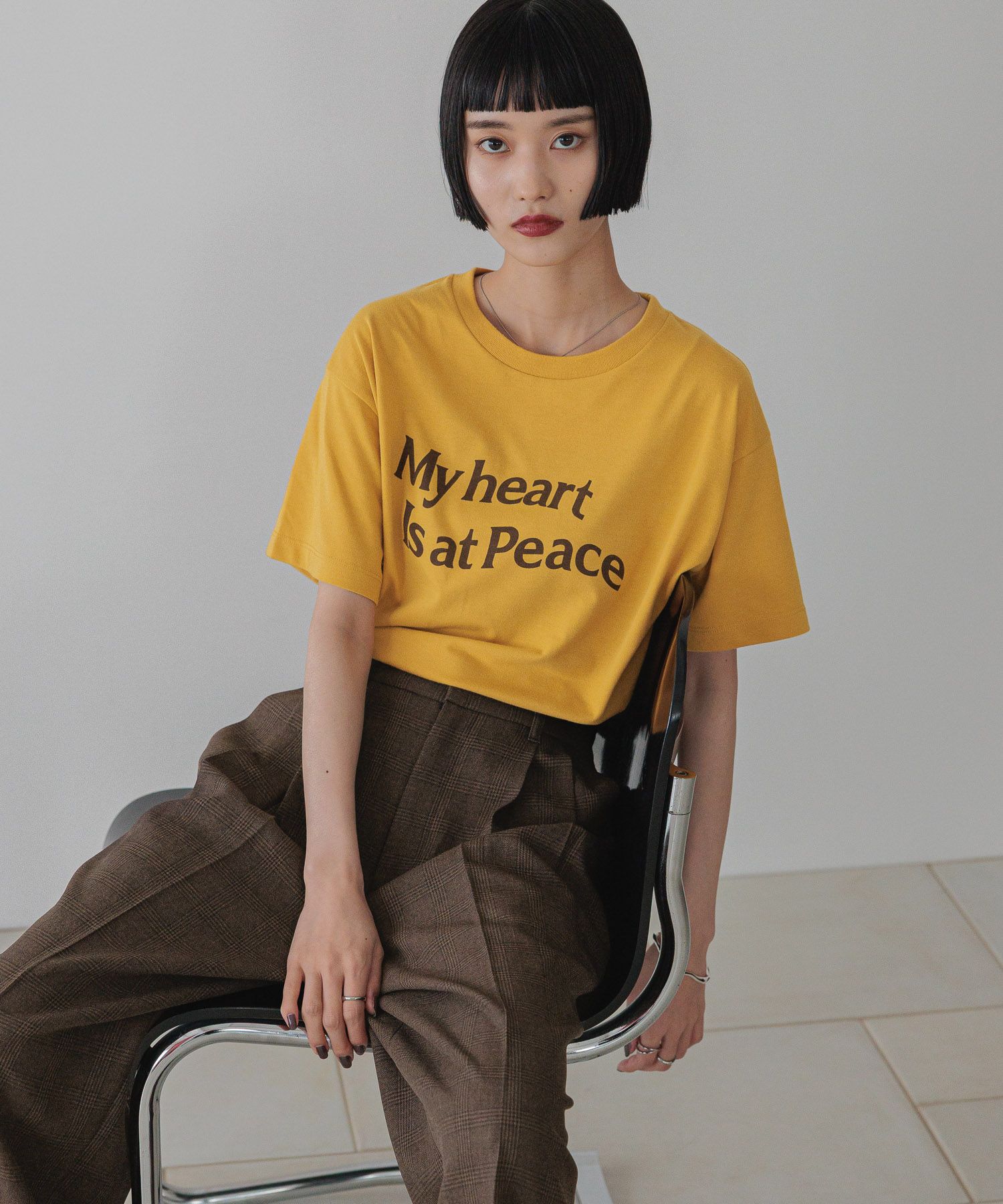 LOWRYS FARM「カラーロゴTEE」|Tシャツ・カットソー|