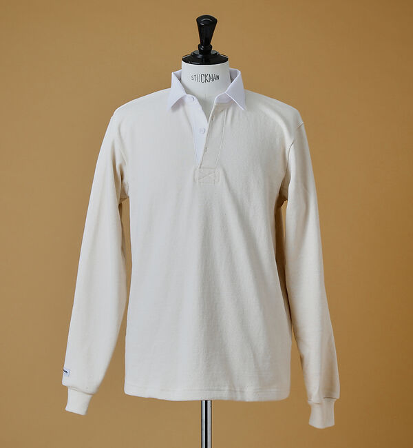 ABAHOUSE「【BARBARIAN / バーバリアン】 12oz ロングスリーブ 定番ラガー」|スウェット・ジャージ|アイボリー