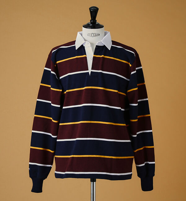 ABAHOUSE「【BARBARIAN / バーバリアン】 12oz ロングスリーブ 定番ラガー」|スウェット・ジャージ|エンジ