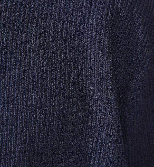 ABAHOUSE「針抜き プレーティング ニットTシャツ」|Tシャツ・カットソー|