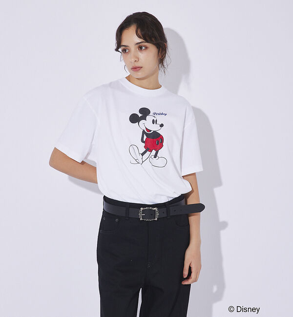 ABAHOUSE「【GOOD ROCK SPEED / グッドロックスピード】Disney/ Mi」|Tシャツ・カットソー|ホワイト系その他3