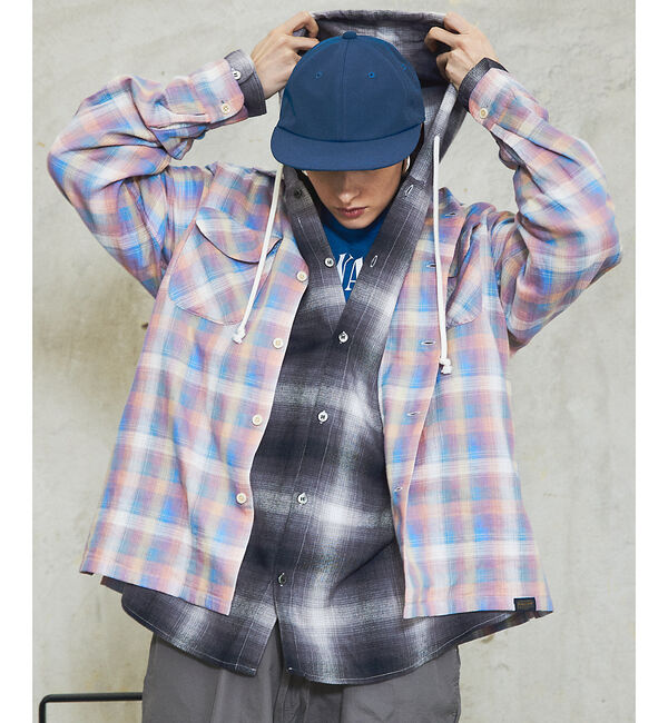 ABAHOUSE「【PENDLETON/ペンドルトン】Open Collar Shirt/ボードシ」|シャツ・ブラウス|