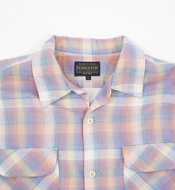 ABAHOUSE「【PENDLETON/ペンドルトン】Open Collar Shirt/ボードシ」|シャツ・ブラウス|