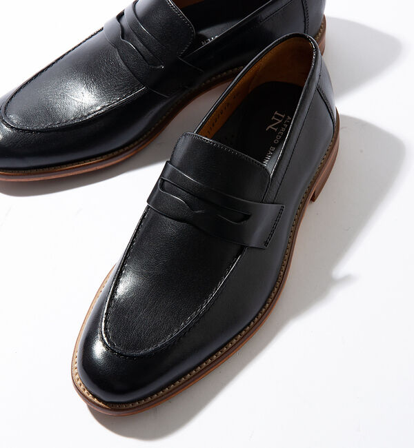 alfredoBANNISTER「【SHOO IN SHOE】定番 コインローファー/ビジネスシューズ」|ローファー|