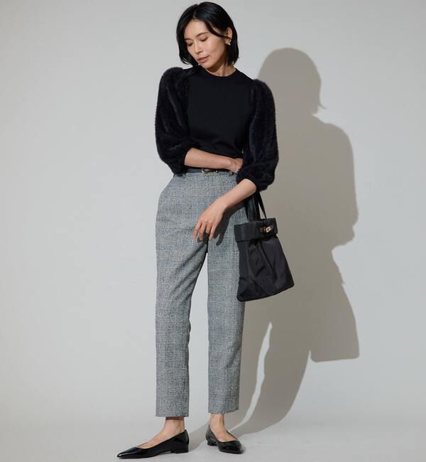 TIARA「ツイーディダーツテーパードパンツ」|その他|