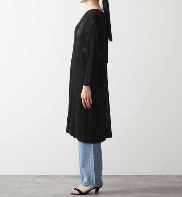 Liesse「透かし編みニットチュニック」|ニット・セーター|