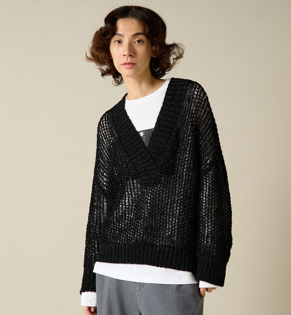 Liesse「透かし編みニット」|ニット・セーター|