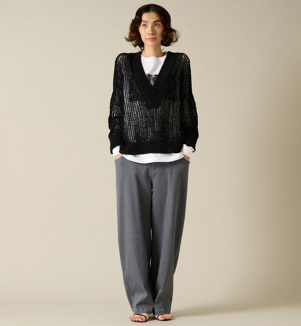 Liesse「透かし編みニット」|ニット・セーター|