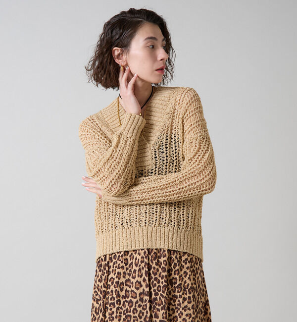 Liesse「透かし編みニット」|ニット・セーター|