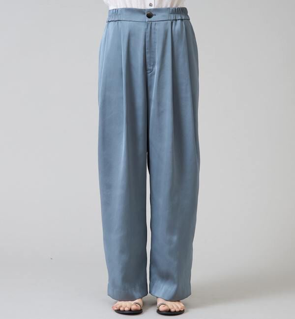 Liesse「ワイドレッグタックパンツ」|その他|