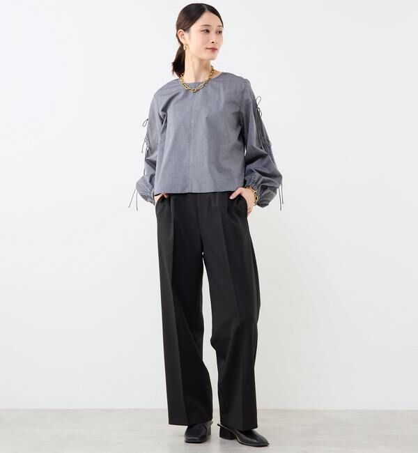 Soffitto「ウエスト後ろゴムストレートパンツ」|その他|