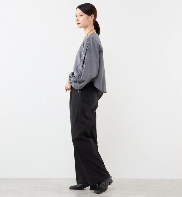 Soffitto「ウエスト後ろゴムストレートパンツ」|その他|