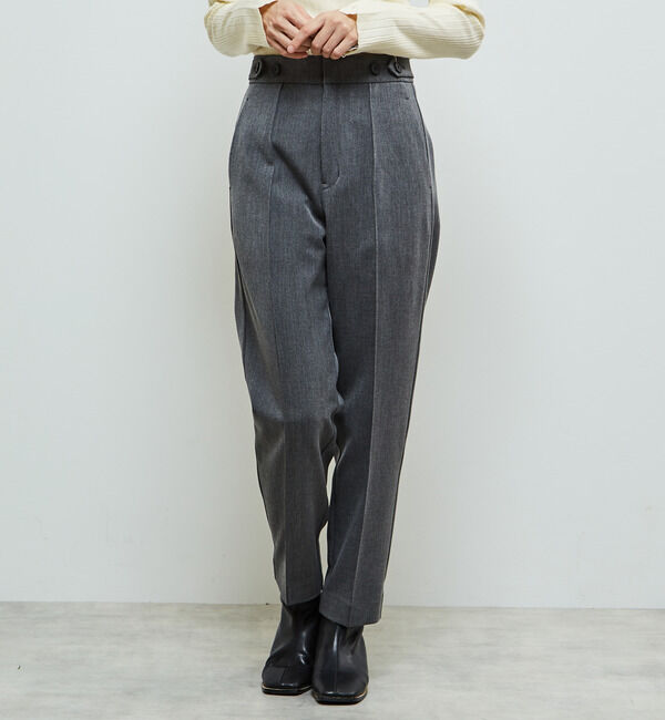 Soffitto「ストレッチオックスシャンブレーパンツ」|その他|ブラック系その他