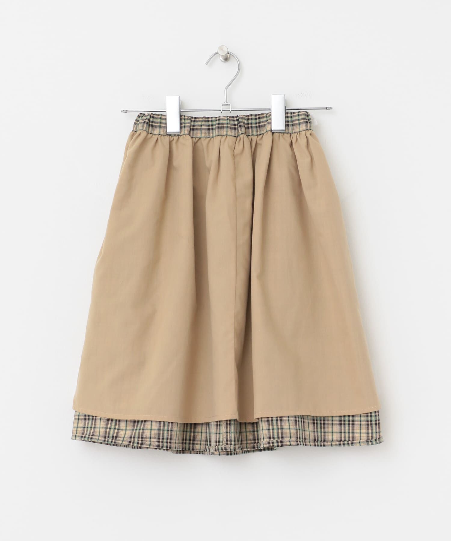 URBAN RESEARCH DOORS「チェックギャザースカート(KIDS)」|その他|