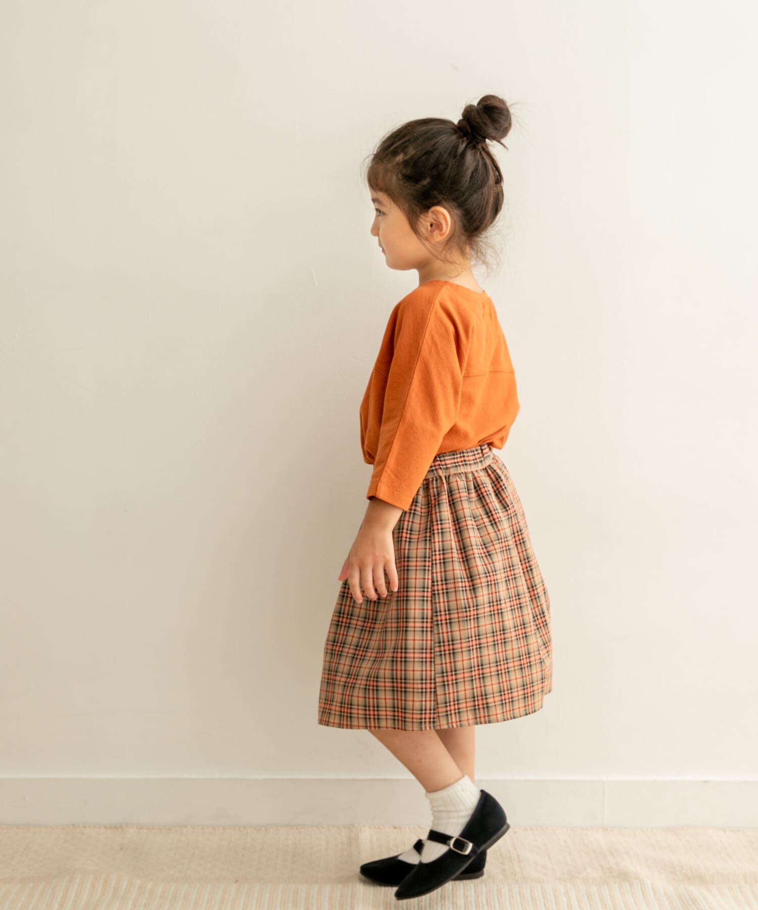 URBAN RESEARCH DOORS「チェックギャザースカート(KIDS)」|その他|