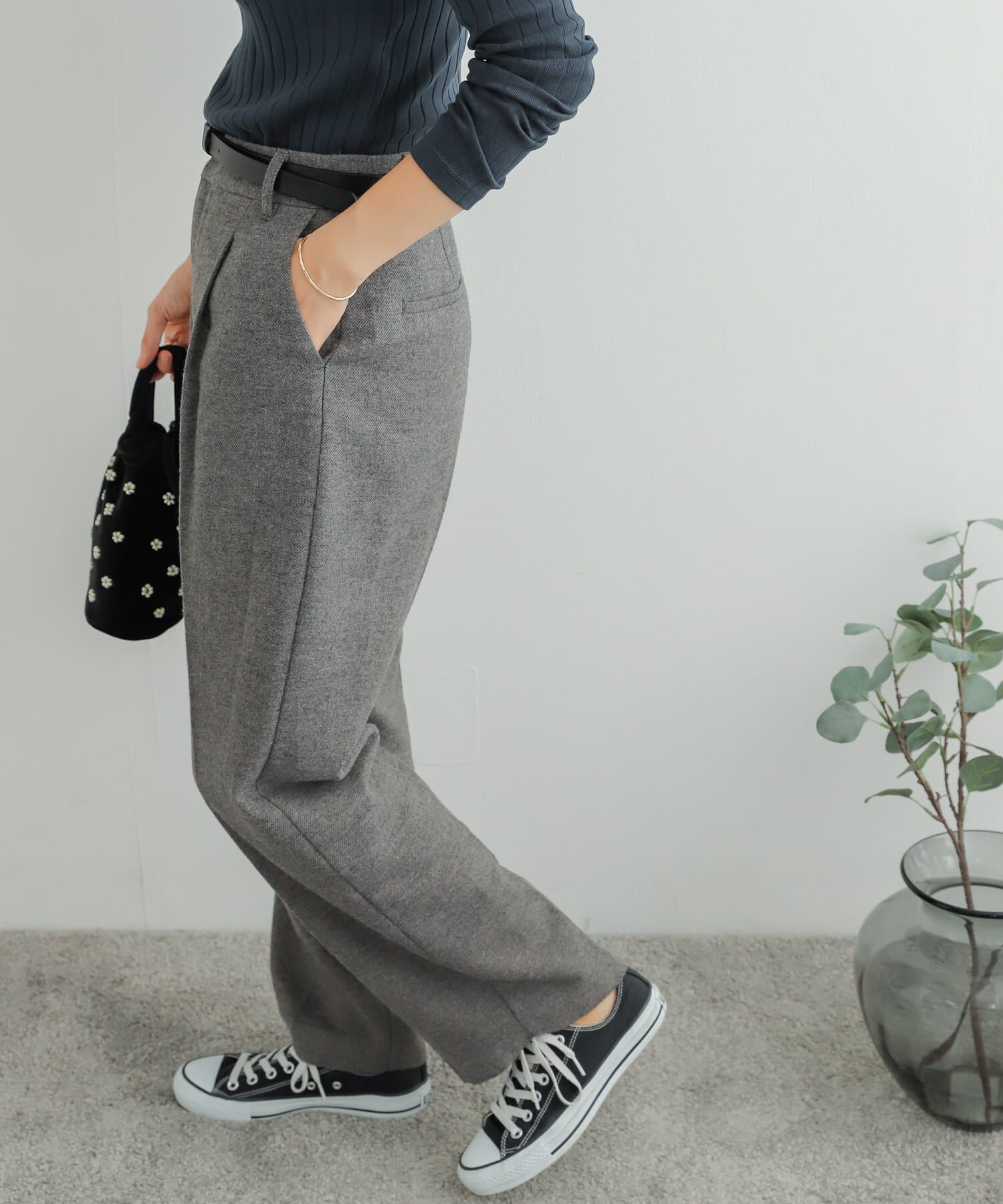 URBAN RESEARCH DOORS「ウールミックストラウザー」|その他|