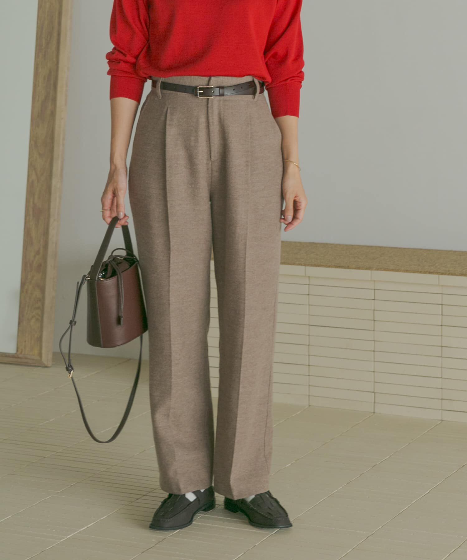 URBAN RESEARCH DOORS「ウールミックストラウザー」|その他|