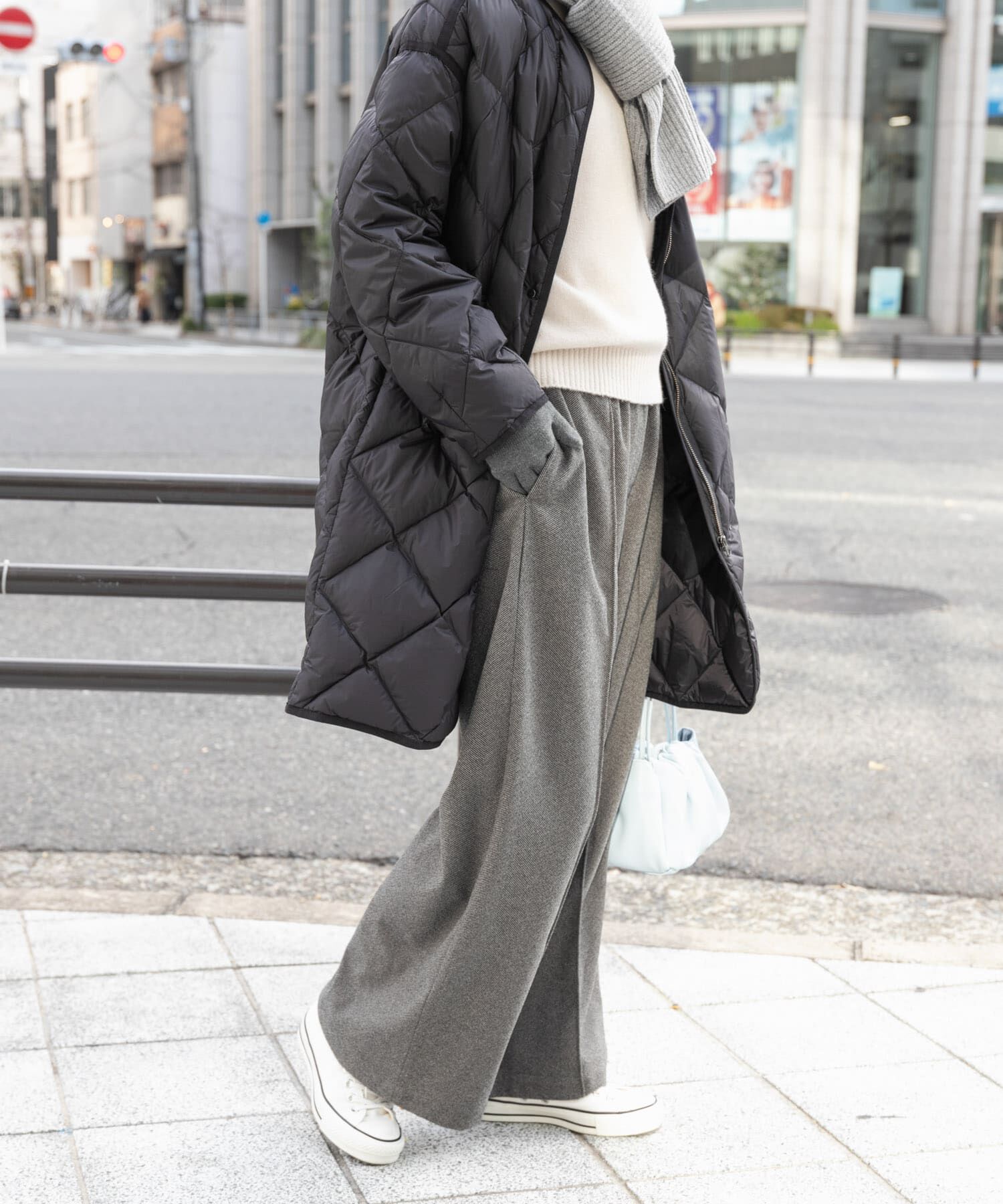 URBAN RESEARCH DOORS「ヘリンボーンピンタックイージーパンツ」|その他|