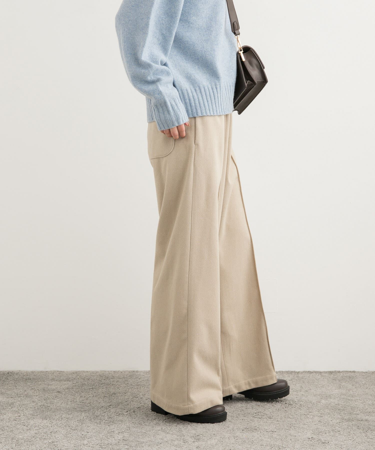 URBAN RESEARCH DOORS「ヘリンボーンピンタックイージーパンツ」|その他|