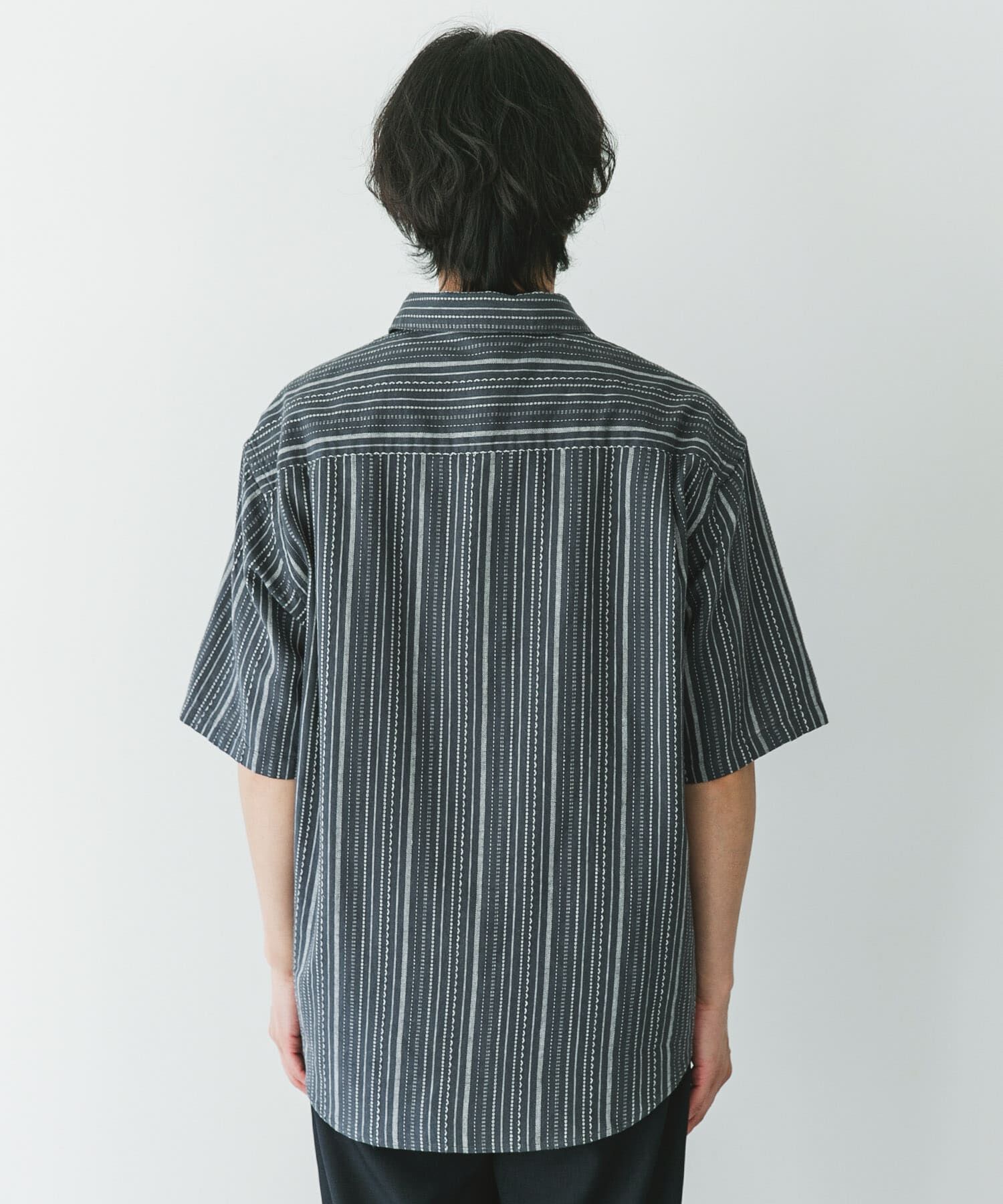 URBAN RESEARCH DOORS「ヘンプコットン レギュラーカラーシャツ」|シャツ・ブラウス|