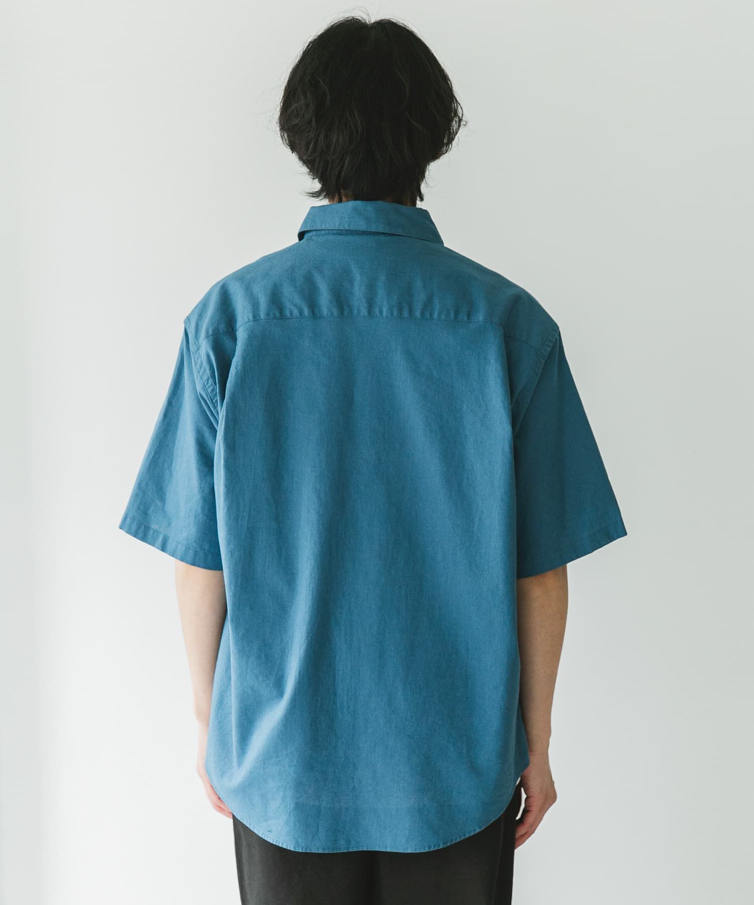 URBAN RESEARCH DOORS「ヘンプコットン レギュラーカラーシャツ」|シャツ・ブラウス|