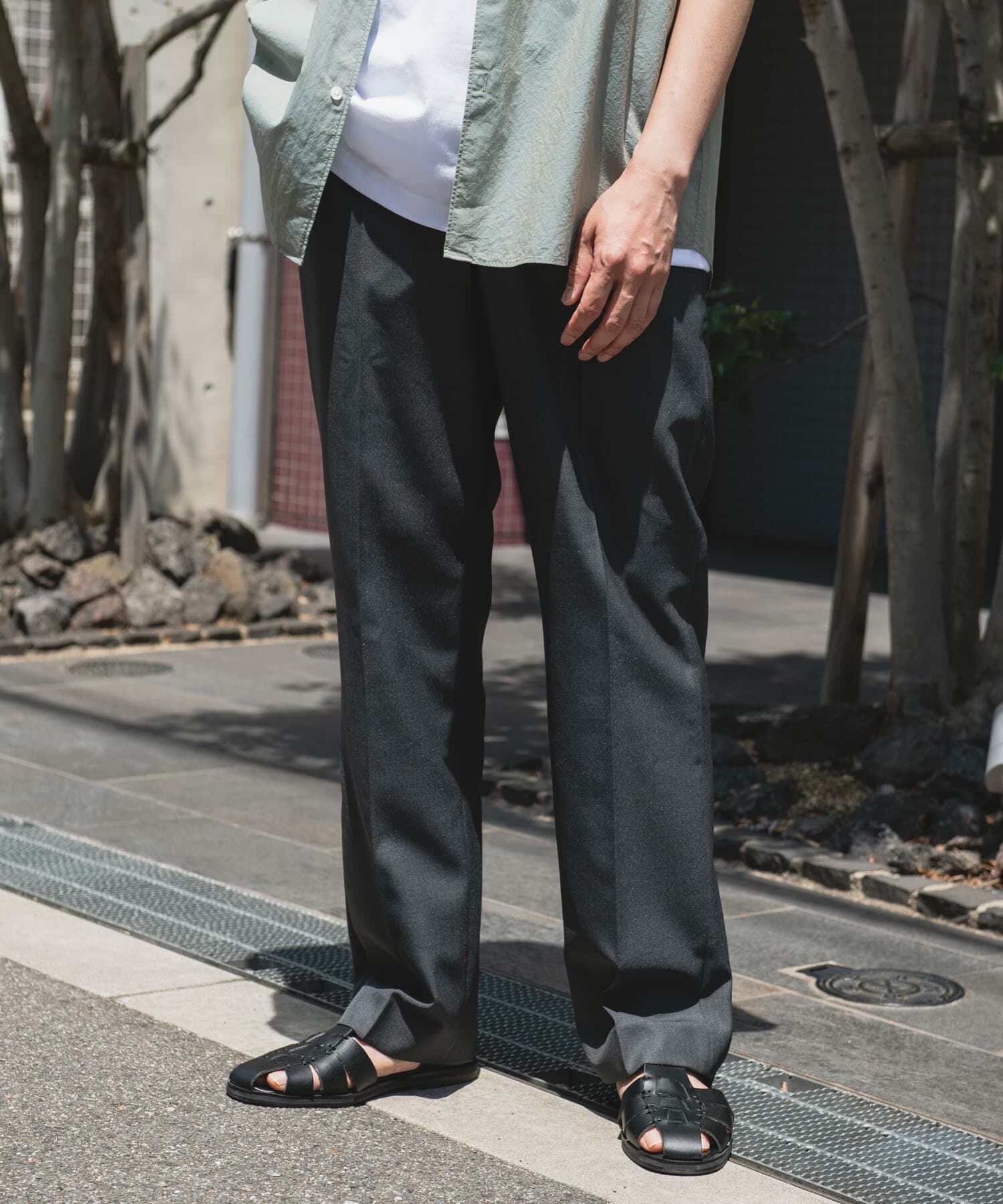 URBAN RESEARCH DOORS「『接触冷感/防ｼﾜ/UVｶｯﾄ/ﾏｼﾝｳｫｯｼｬﾌﾞﾙ』ﾄﾞﾗｲｷﾞｬﾊ  」|その他|チャコールグレー